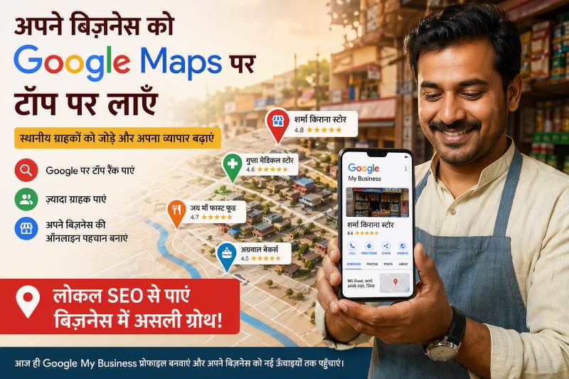 Local SEO से business को Google पर rank करवाएं