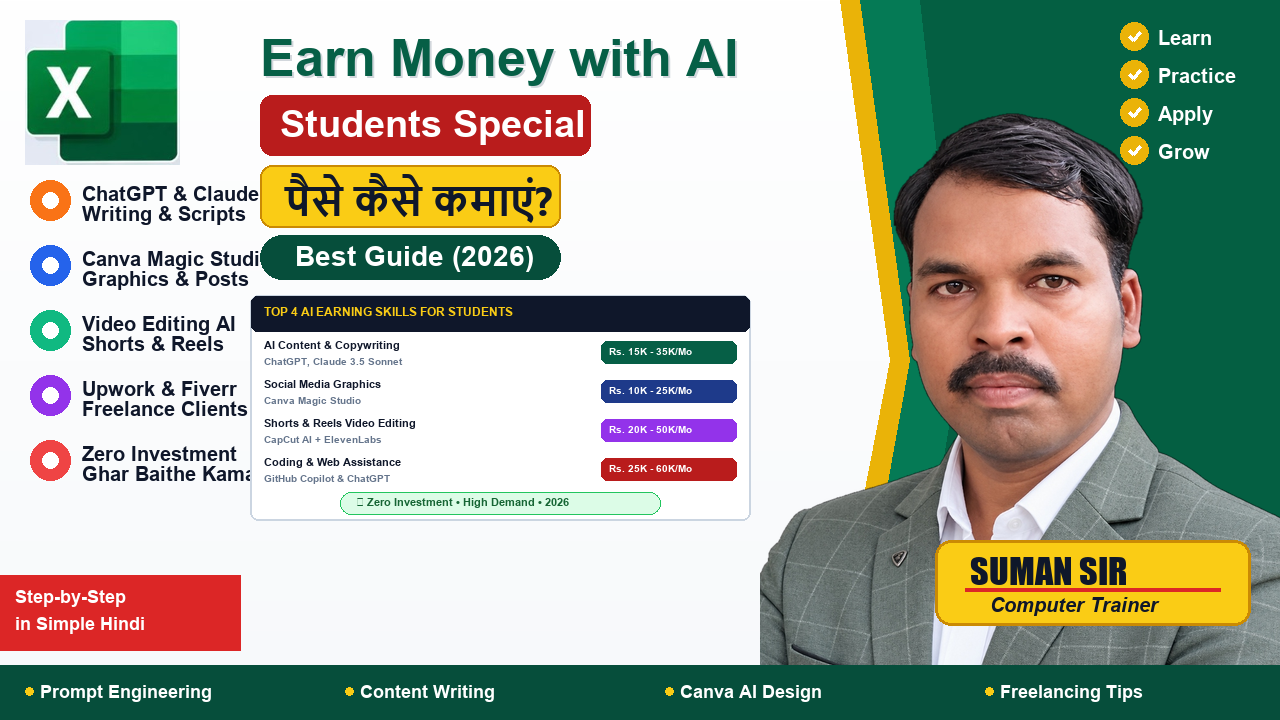 Students AI से पैसे कैसे कमाएं Complete Guide - Step by Step Hindi Tutorial